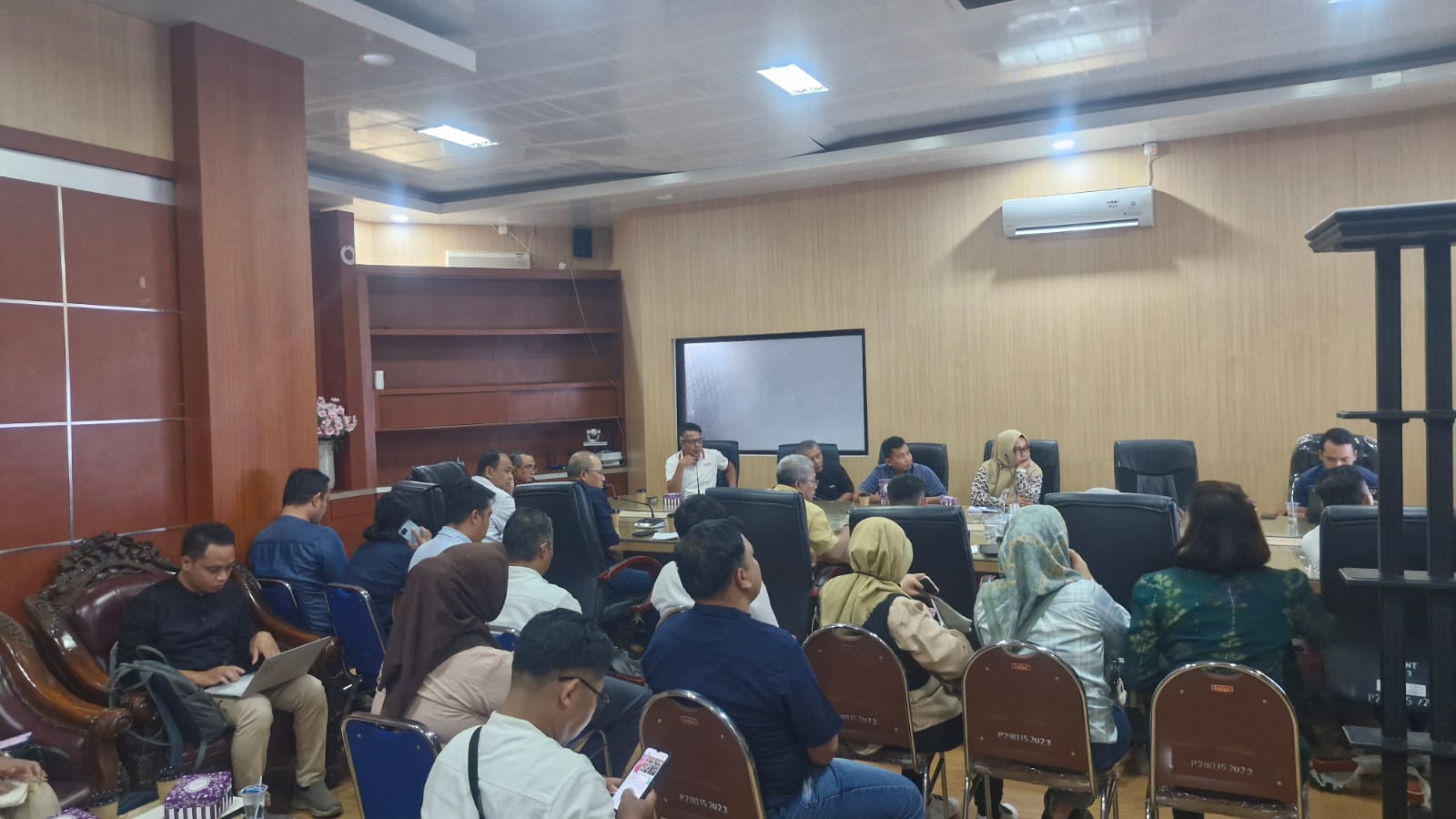 RAPAT KOORDINAS PEMBANGUNAN INFRASTRUKTUR SARPRAS PARALAYANG SALENA KOTA PALU
