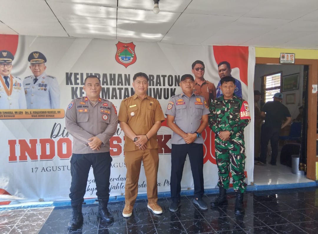 RAPAT PEMBAHASAN PENERTIBAN PERMUKIMAN KUMUH DIKAWASAN PELABUHAN LUWUK