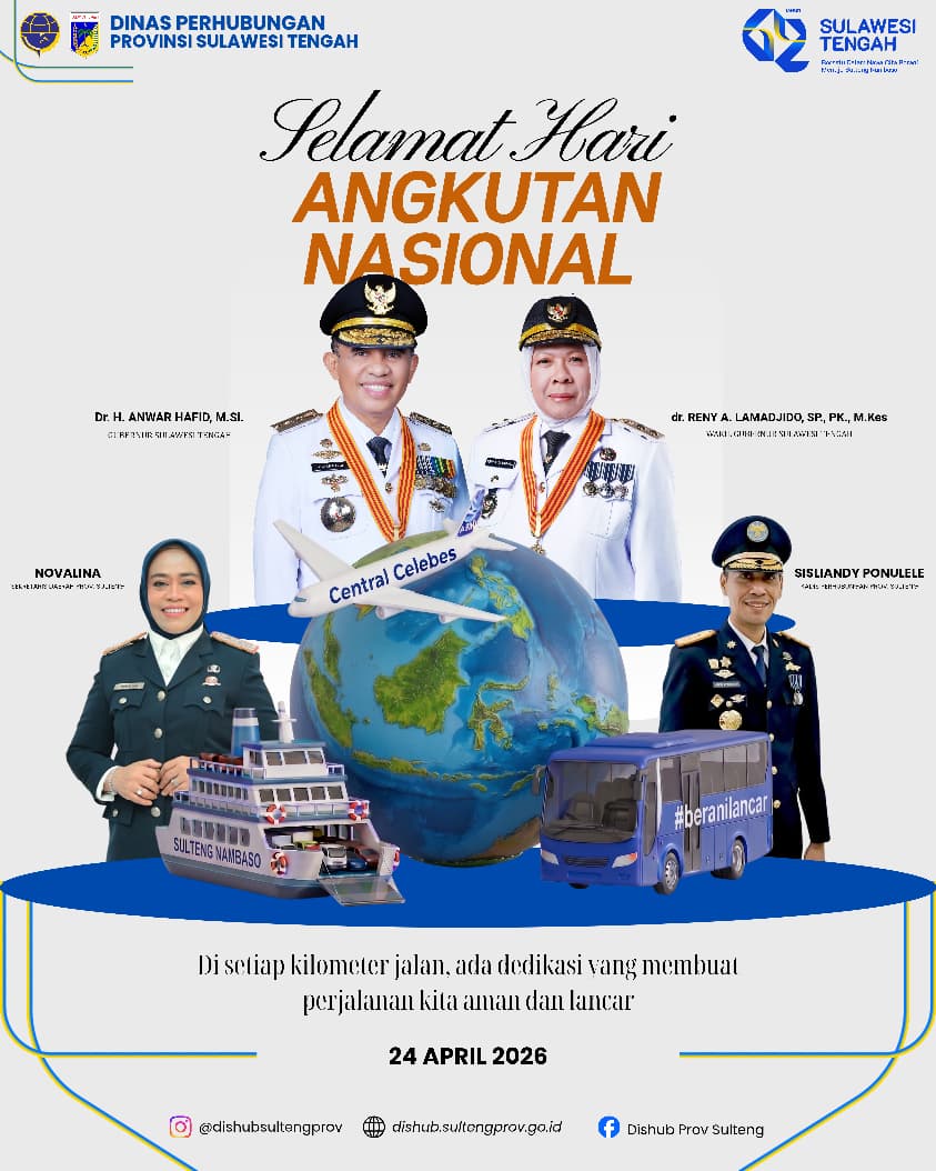 Ucapan / Pengumuman Dishub Sulteng